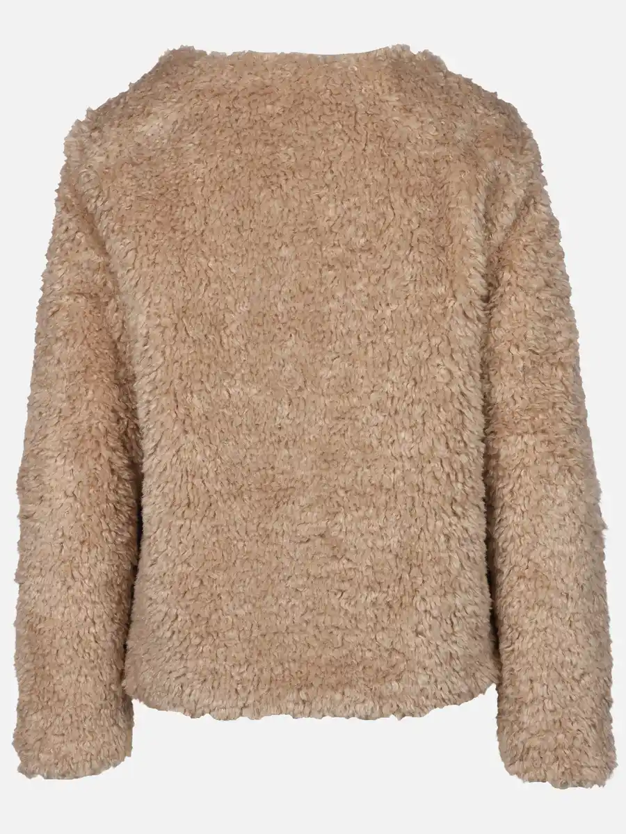 Bild 2 von Damen Kunstfell Jacke Beige
