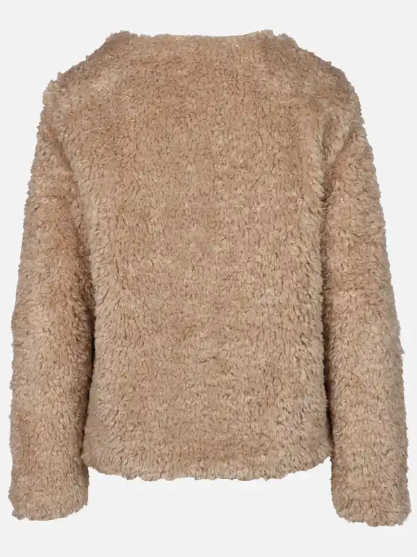 Bild 2 von Damen Kunstfell Jacke Beige