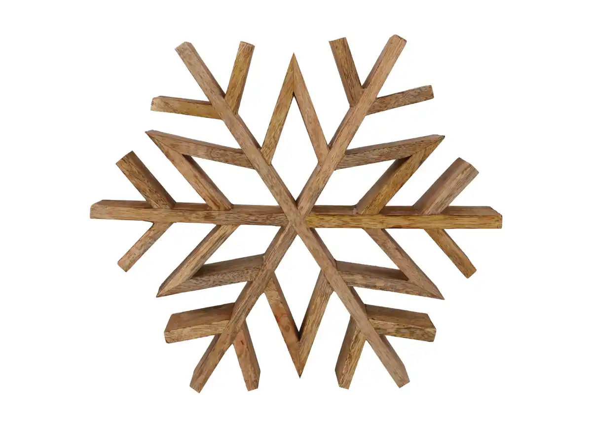 Bild 1 von Große Schneeflocke Mangoholz