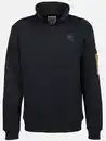 Bild 1 von Herren Sweattroyer mit Srtuktur Blau