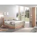 Bild 1 von Livetastic Boxspringbett, Eiche, Beige, Kunststoff, Eiche, massiv, H2 + H4, Höhe ca. 64 cm, 160x200 cm, Fsc, Stoffauswahl, Topper durchgehend, in verschiedenen Größen erhältlich, Schlafzimmer, Be