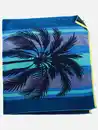 Bild 1 von Strandtuch mit Palmen 86x160cm Blau
