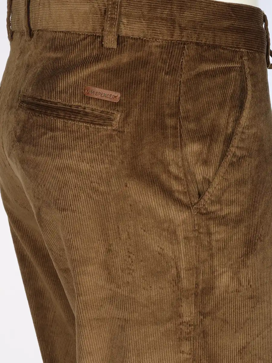 Bild 4 von Herren Cordhose mit Bindekordel Braun