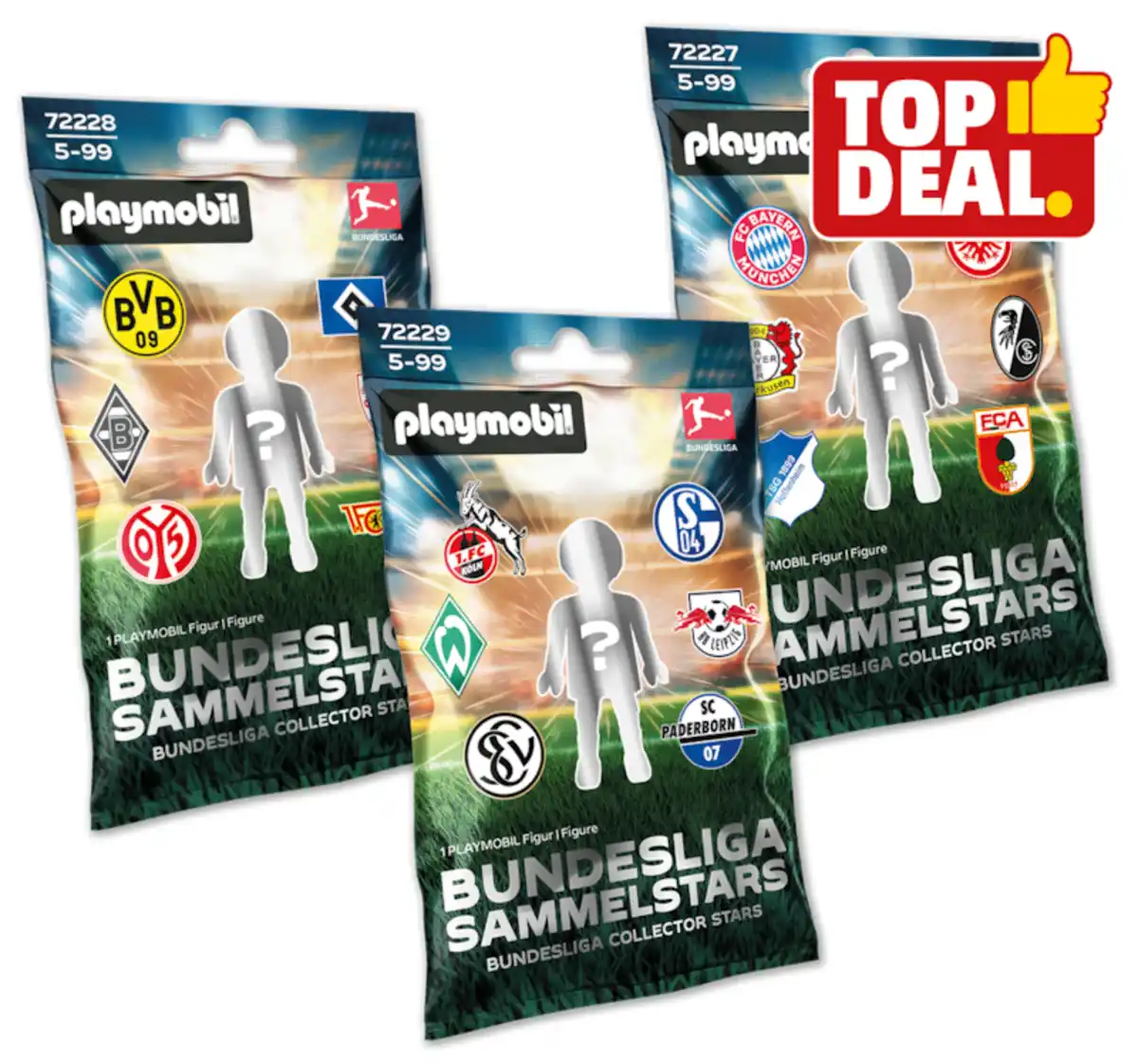 Bild 1 von BUNDESLIGA PLAYMOBIL Sammel-Packung*