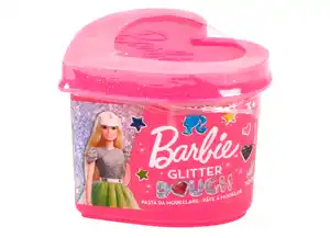 Barbie-Glitzer-Knete versch. Farben