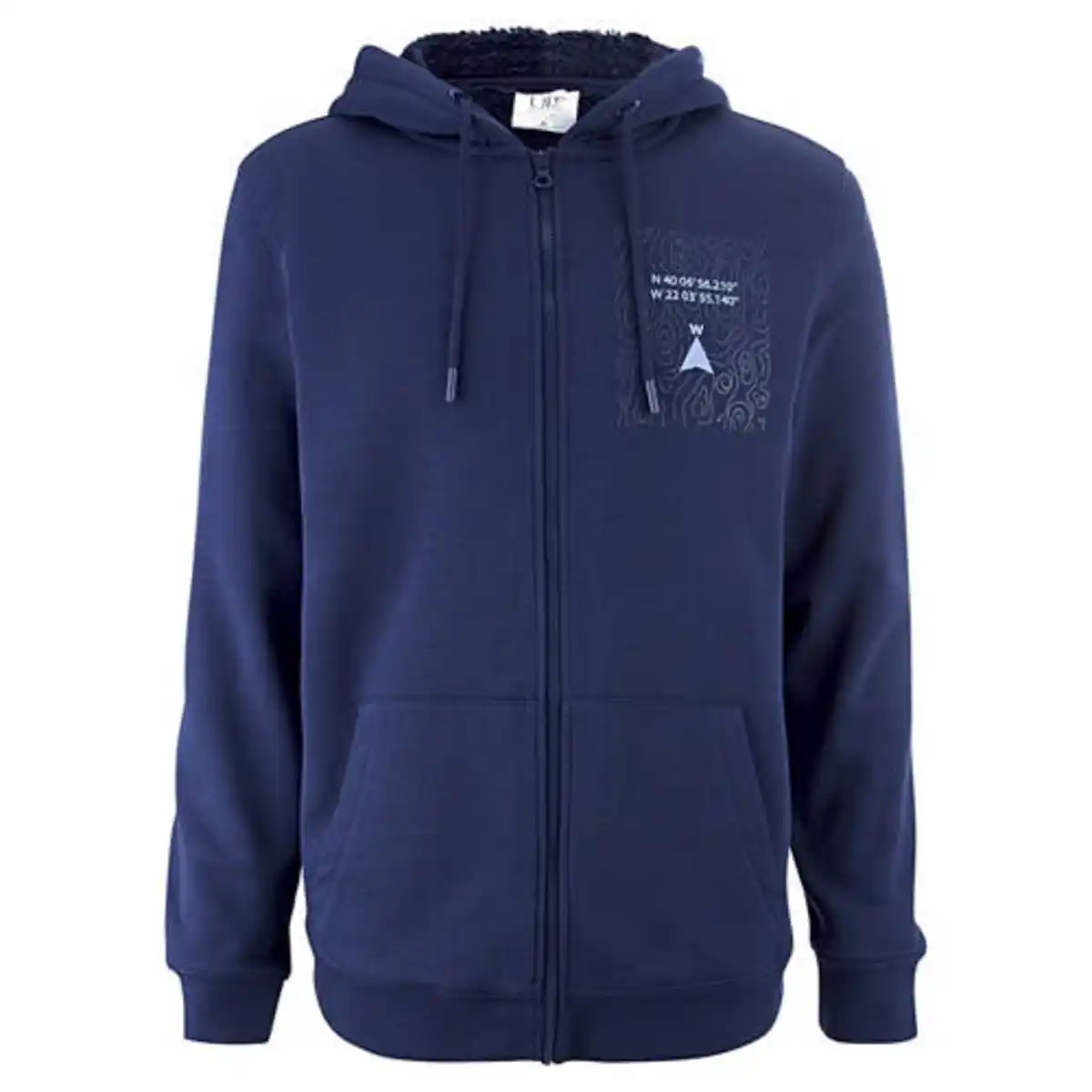 Bild 1 von SONNHOF BBQ Outdoor-Sweat-Jacke, Blau, M