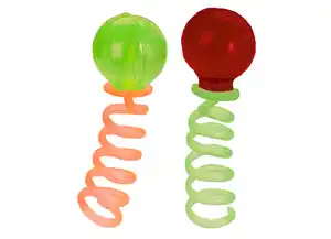 Bouncy Pops Lutscher mit Erdbeer- und Apfelgeschmack
