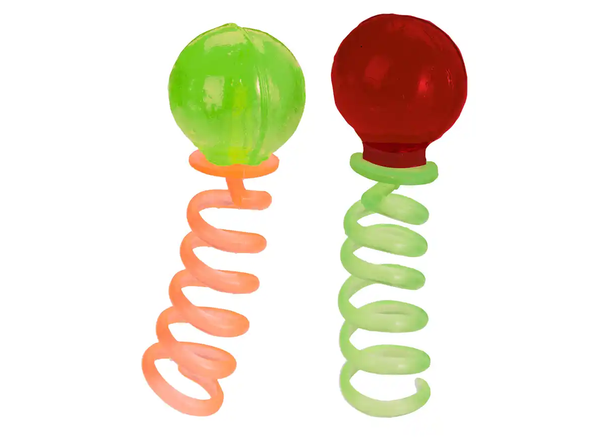 Bild 1 von Bouncy Pops Lutscher mit Erdbeer- und Apfelgeschmack