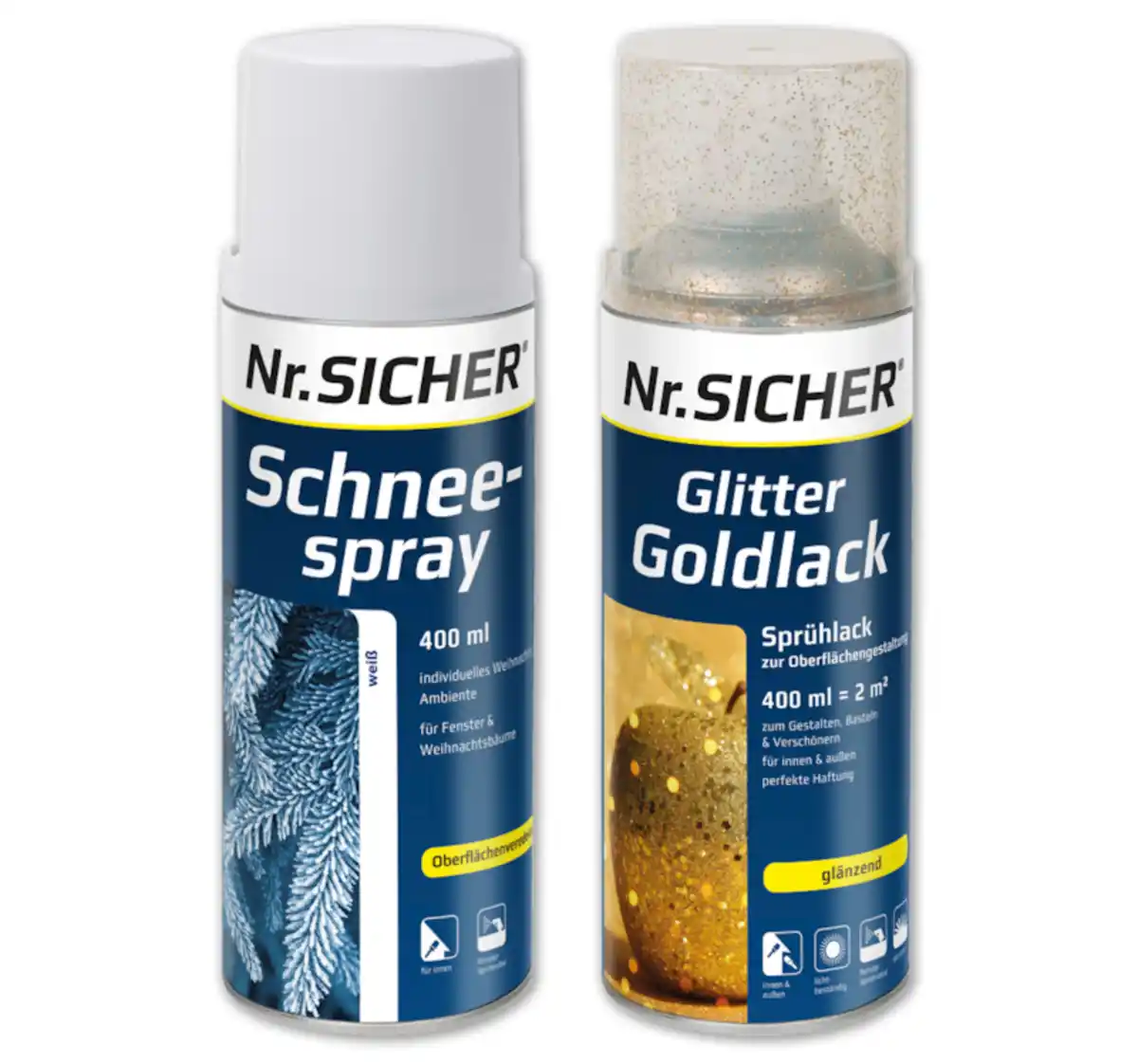Bild 1 von NR. SICHER Effektsprühlack oder Schneespray*