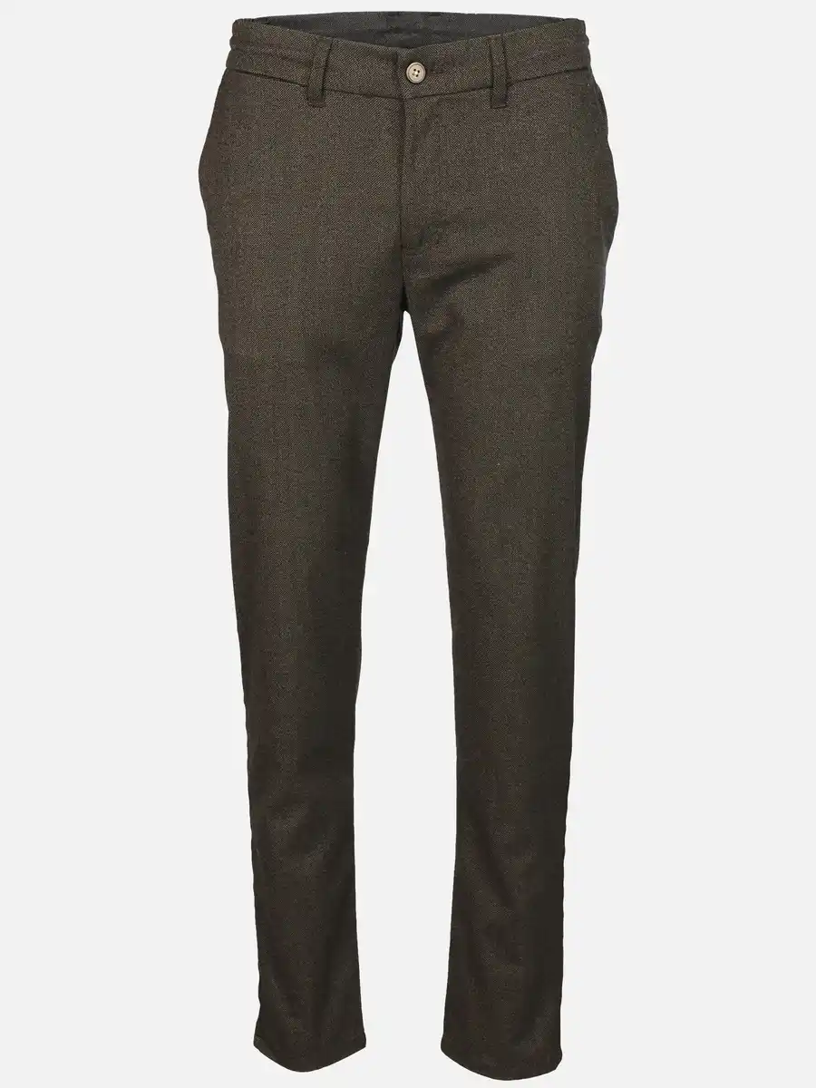 Bild 1 von Herren Jerseyhose, meliert Braun