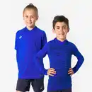 Bild 1 von KIPSTA Kinder Fußball Funktionsshirt langarm Wärmekomfort - Keepdry blau