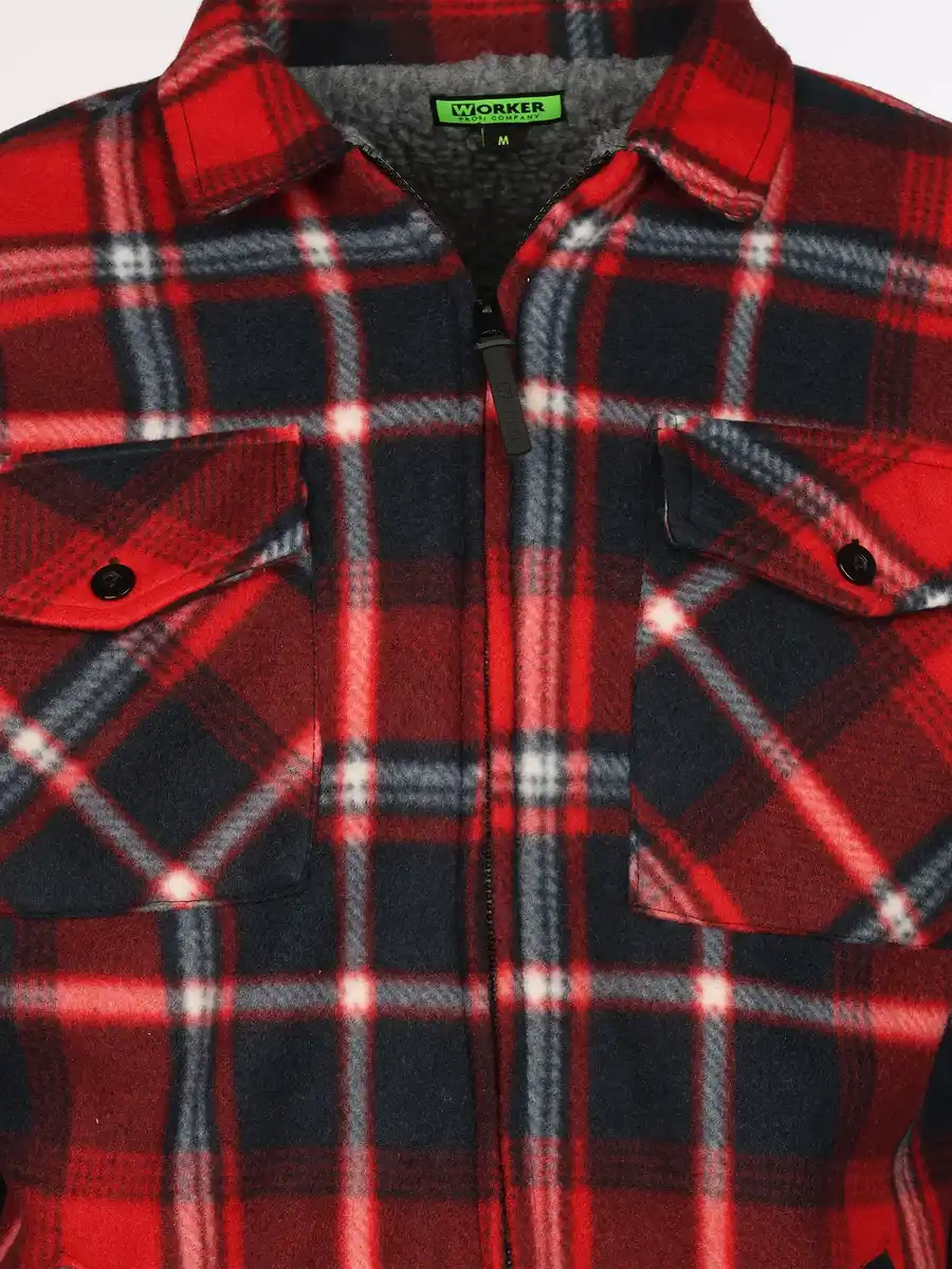 Bild 3 von Herren Thermohemd mit Karos Rot