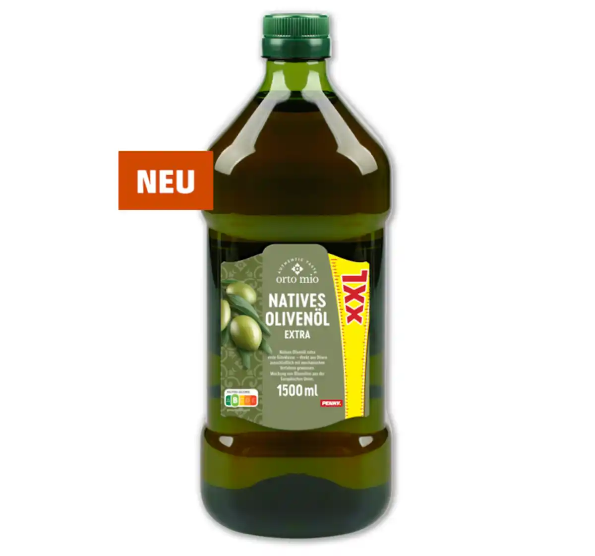 Bild 1 von ORTO MIO XXL Natives Olivenöl*
