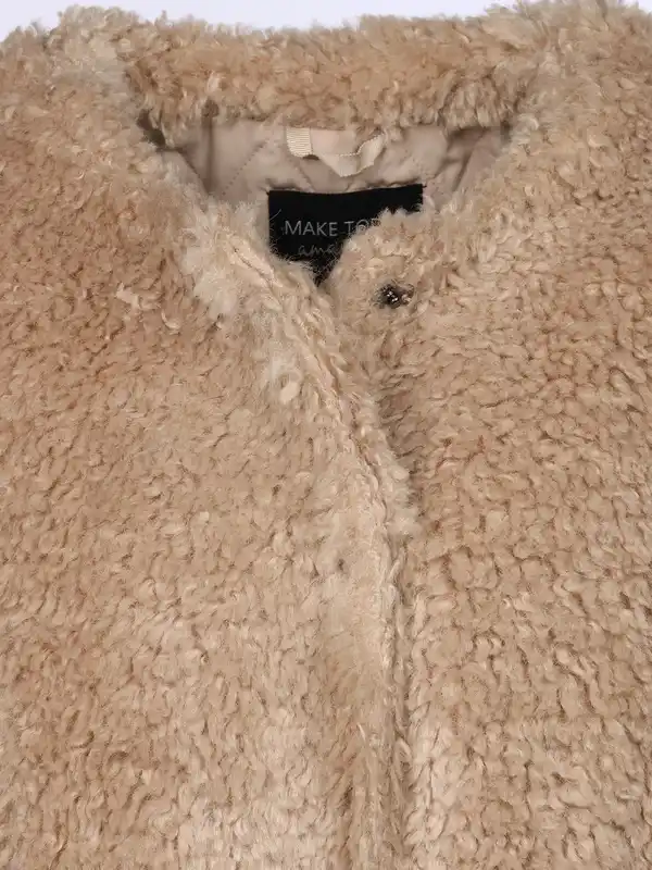 Bild 3 von Damen Kunstfell Jacke Beige