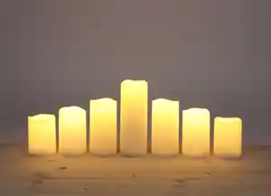 LED-Kerzen naturgetreues Kerzenflackern