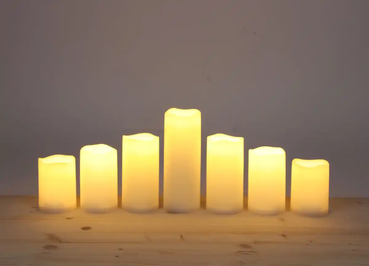 Bild 1 von LED-Kerzen naturgetreues Kerzenflackern