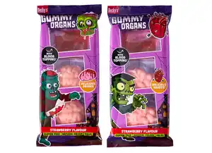 Gummy Organs Fruchtgummi in Organform mit Erdbeergeschmack