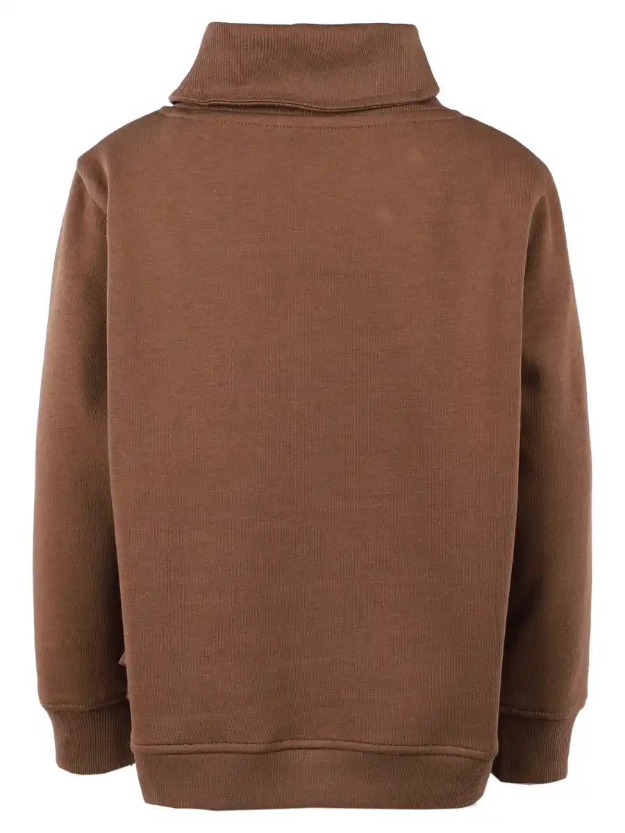 Bild 2 von Jungen Sweatshirt mit Bären-Applikation Braun