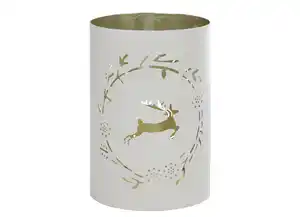 Windlicht „Hirsch“ Metall