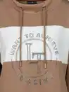 Bild 3 von Damen Sweatshirt mit Strasselementen Braun