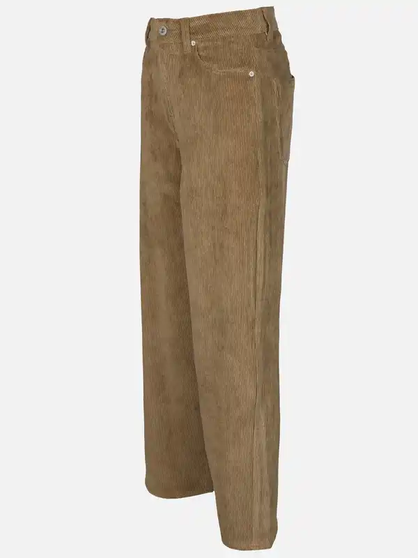 Bild 3 von Damen Cordhose in weiter Form Oliv