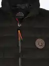 Bild 3 von Herren Steppweste in Velour Optik Schwarz