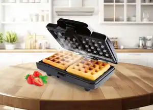 Gourmetmaxx Waffeleisen für 2 belgische Waffeln