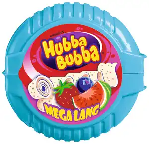 Wrigley's Hubba Bubba® Rolle Mega Lang Triple Mix, 56 g