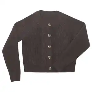 UP2FASHION WOMEN Cardigan, Braun, S 36/38