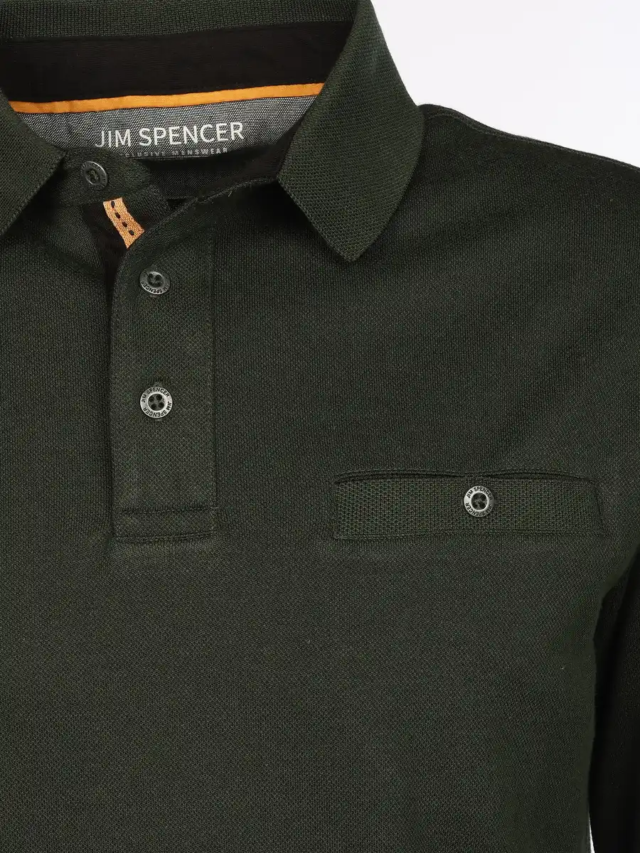 Bild 3 von Herren Poloshirt mit Brusttasche Grün