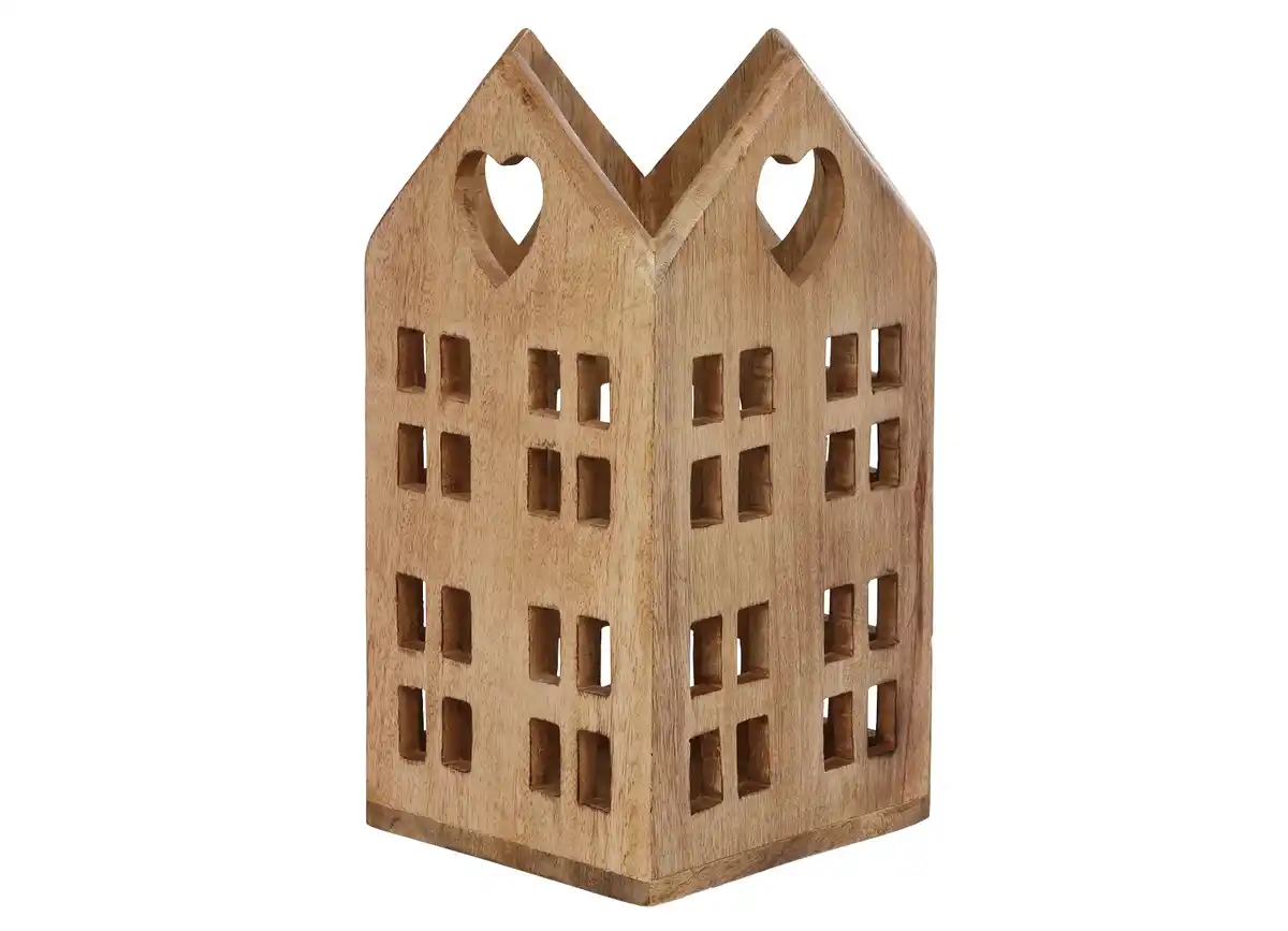 Bild 1 von Windlicht Kanalhaus Holz