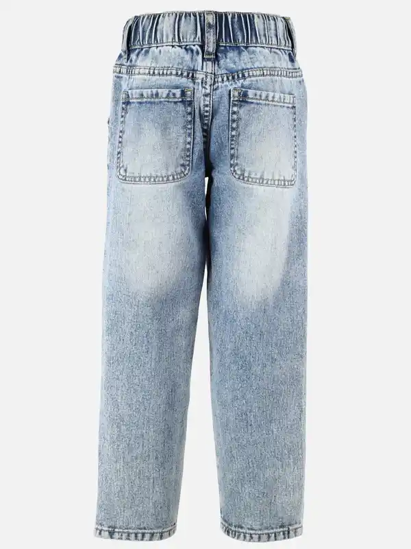 Bild 2 von Jungen Jeans mit verstellbarem Taillenbund Blau