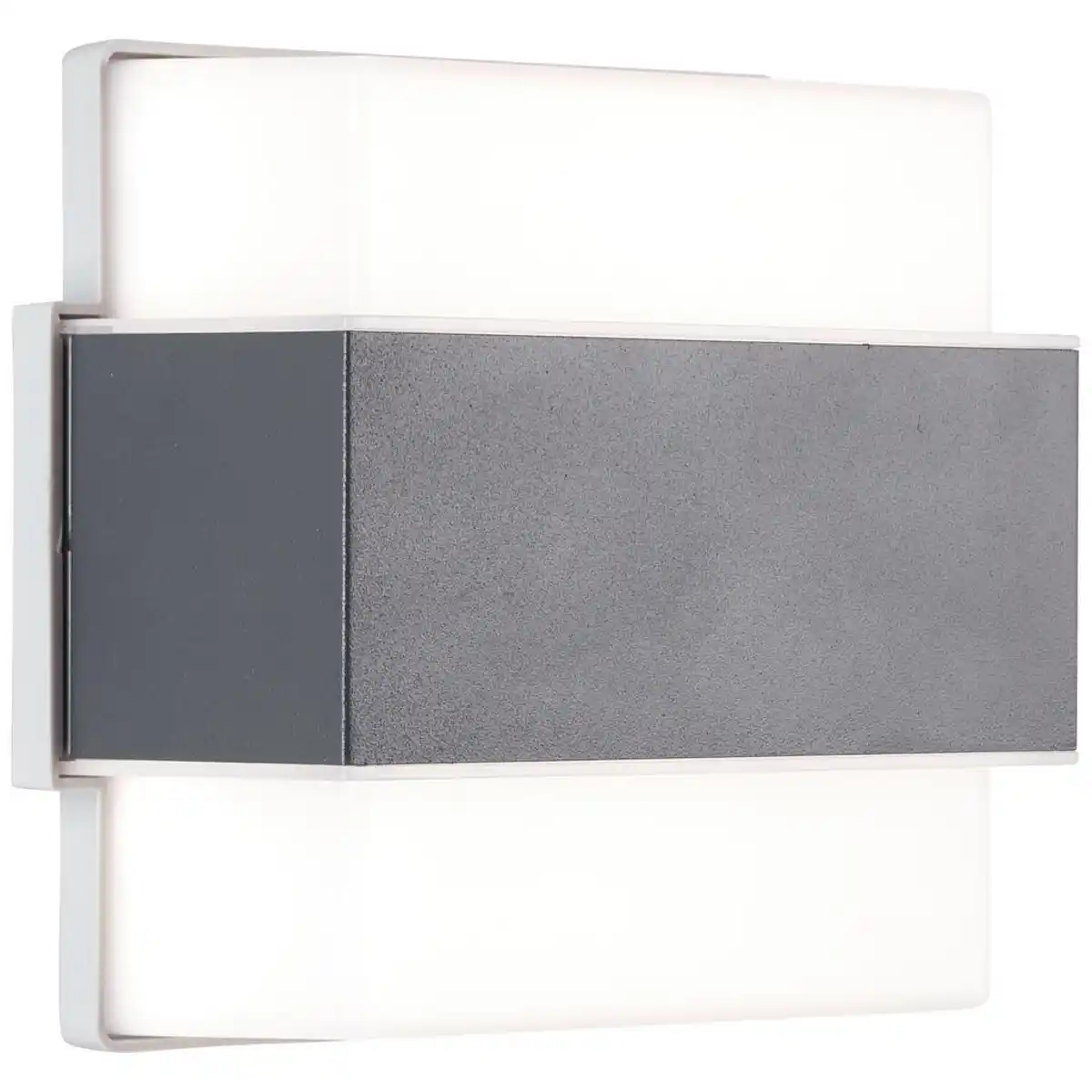 Bild 1 von Brilliant Aussenwandleuchte, Anthrazit, Metall, 14.5x15x7 cm, Lampen & Leuchten, Außenbeleuchtung, Außenwandleuchten