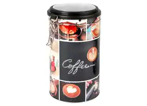 Metall-Kaffeedose versch. Designs