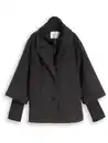 Bild 1 von Damen Cape Jacke im 2-in-1-Look Grau