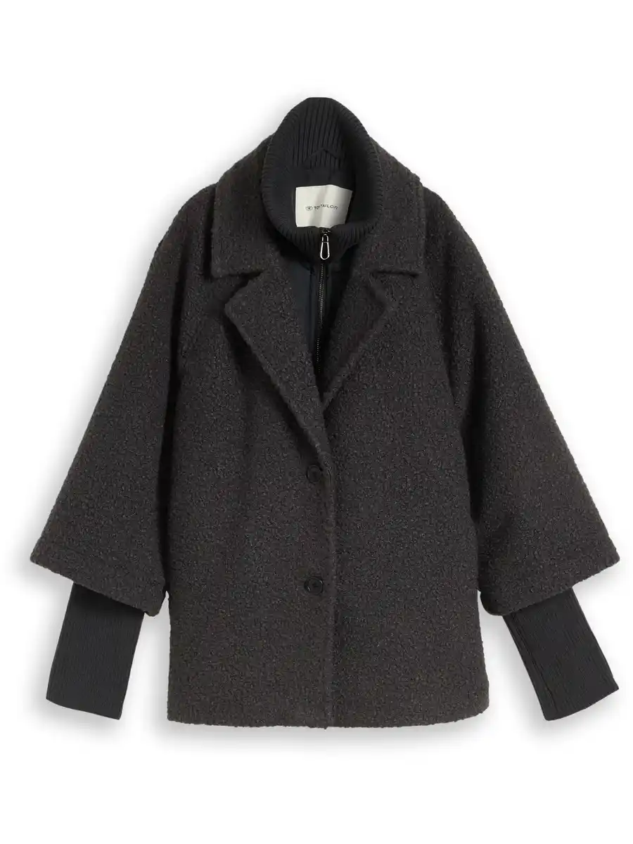 Bild 1 von Damen Cape Jacke im 2-in-1-Look Grau