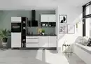 Bild 1 von Küchenblock IKZ mit Geräten ca. 280 cm Weiß Hochglanz, Weiß Hochglanz