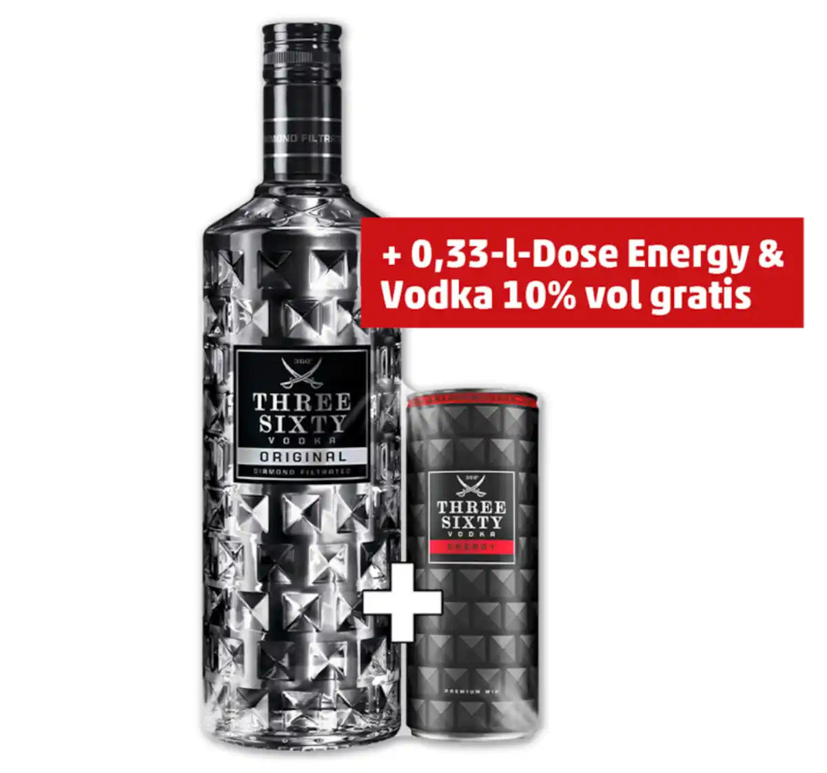Bild 1 von THREE SIXTY Vodka*