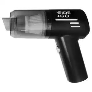 RIDE+GO Kabelloser Auto-Staubsauger, Schwarz