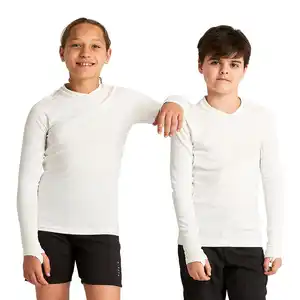KIPSTA Kinder Fußball Funktionsshirt langarm wärmend ‒ Keepdry weiß