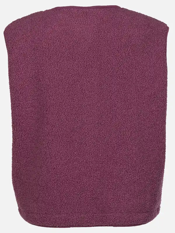 Bild 2 von Damen Teddy Weste Lila