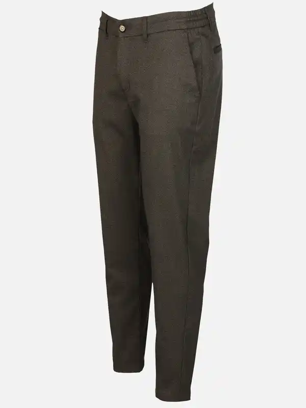 Bild 3 von Herren Jerseyhose, meliert Braun
