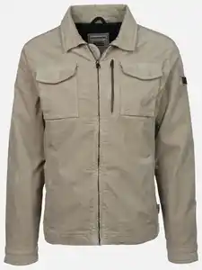 Herren Cordjacke mit Brusttaschen Beige