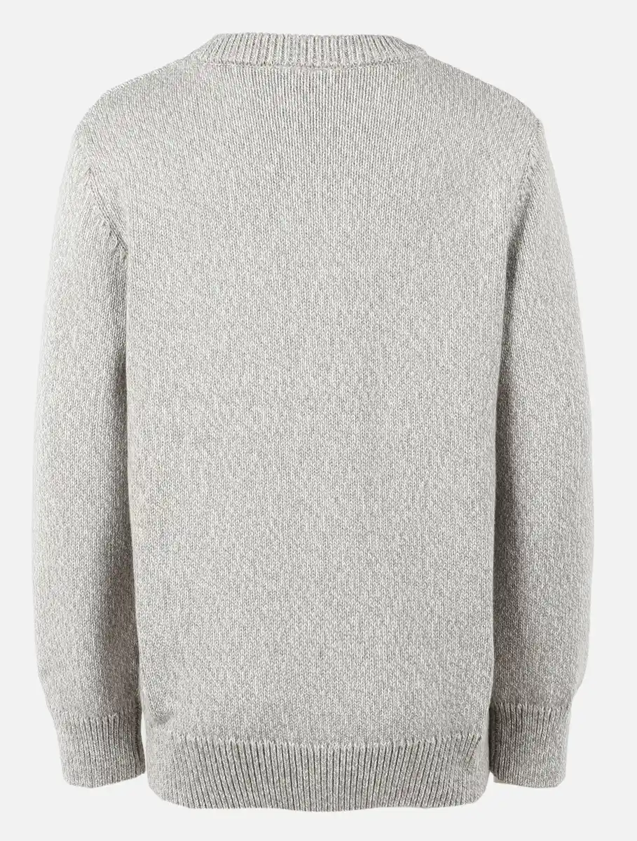 Bild 2 von Kinder Strickpullover mit Waldtier-Motiv Grau