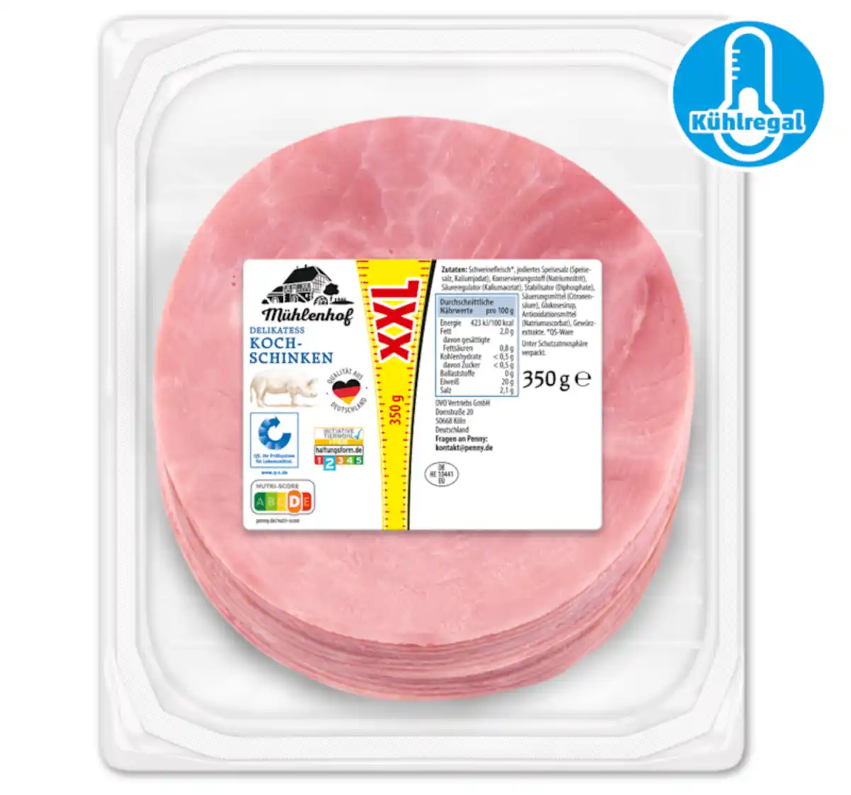 Bild 1 von MÜHLENHOF XXL Delikatess Hinterschinken*