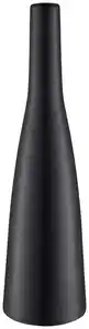 Vase Planico II Schwarz matt, Schwarz