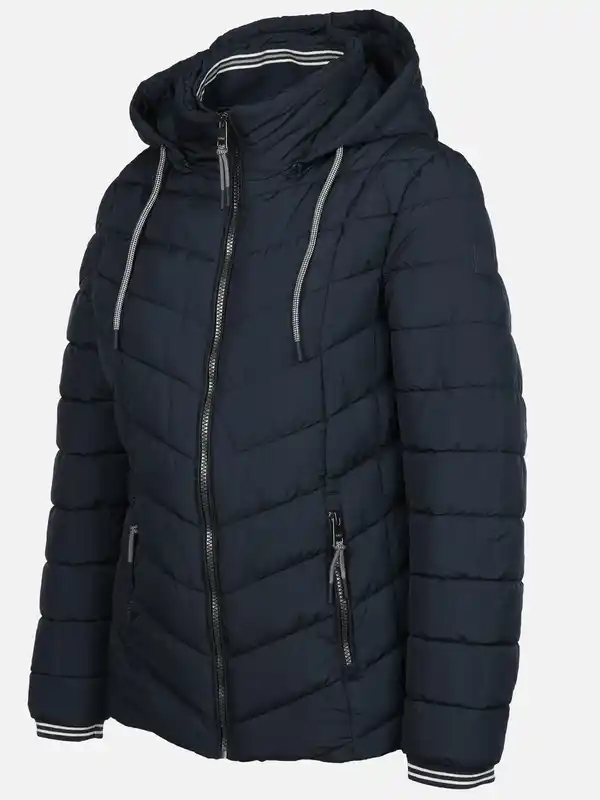 Bild 3 von Damen Steppjacke mit Kapuze Marine