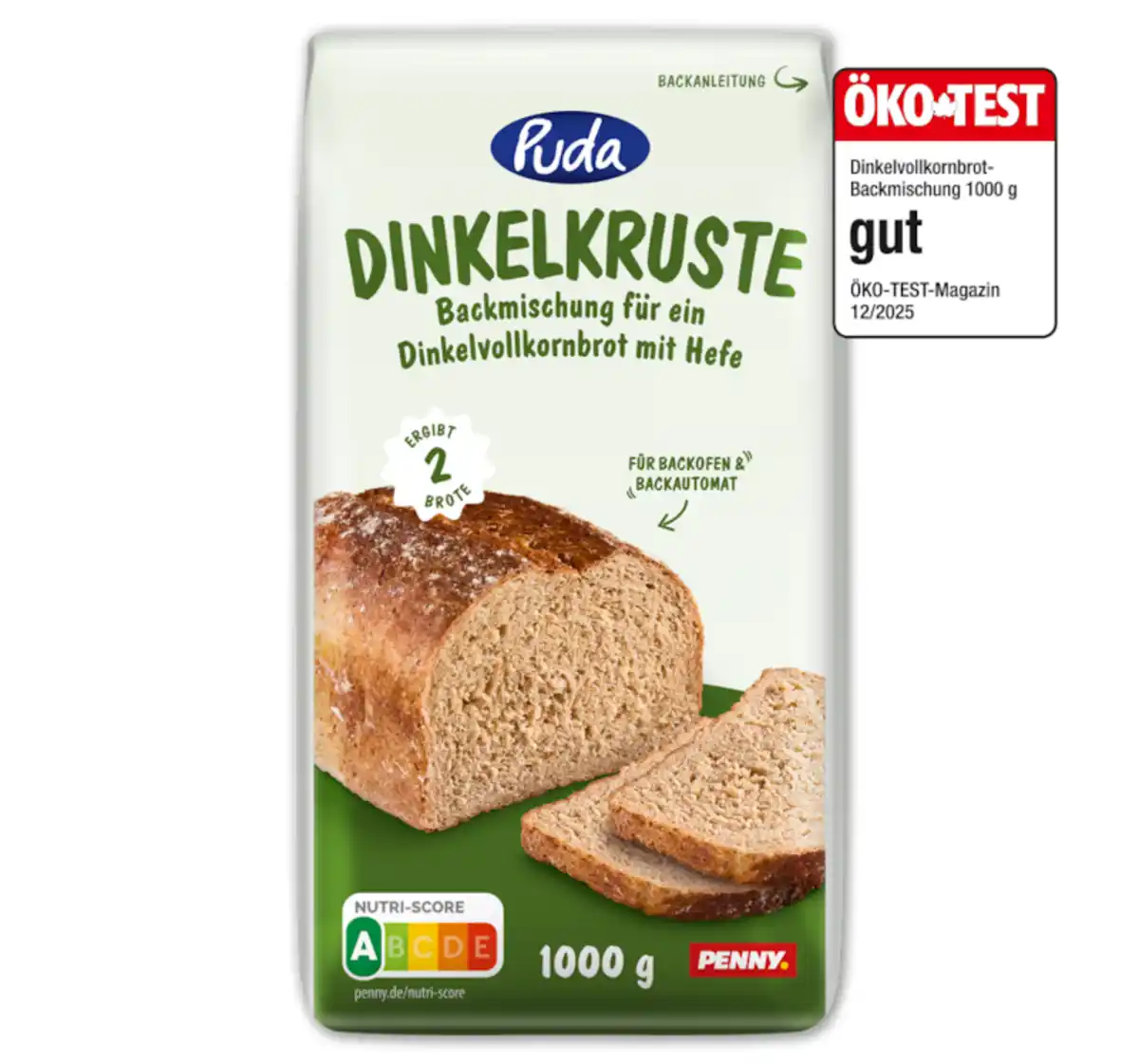 Bild 1 von PUDA Dinkelkruste*