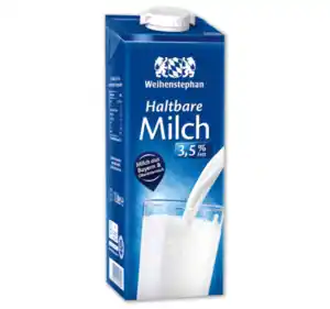 WEIHENSTEPHAN Haltbare Milch*