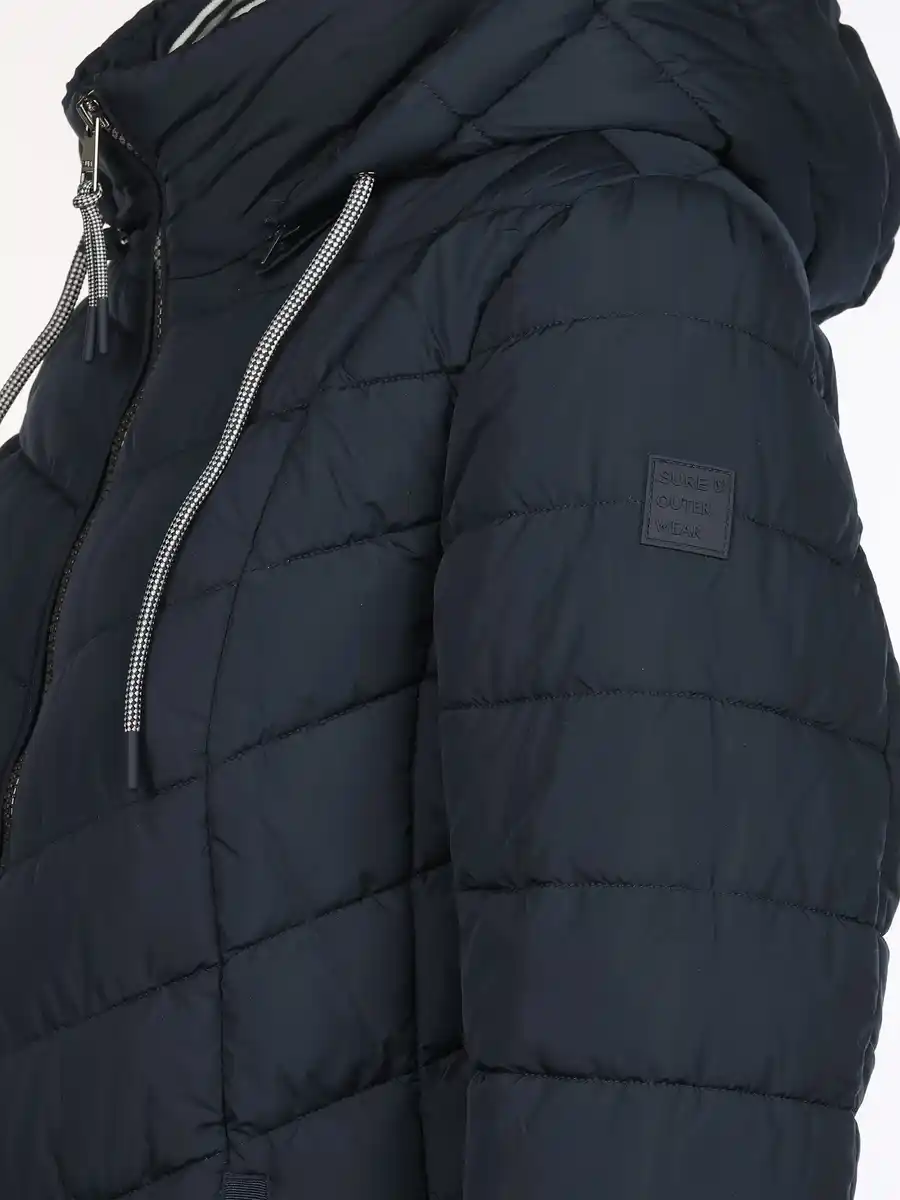 Bild 4 von Damen Steppjacke mit Kapuze Marine